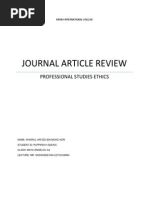 Download Journal Article Review by Kyleruwlz Fizrd SN220403181 doc pdf