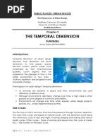 Temporal Dimension Summary Arnav