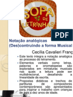 Notação analógica musical