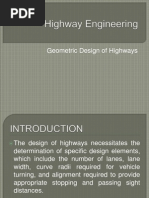 Highway Engineering