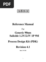 gpdk090 PDK Referencemanual