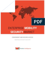 Enterprise Mobility Security - Convenient and Secure Access - Market Shares and Growth Trends (2014 - 2019)