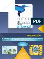 Exposicion de Sistema de Gestion Medioambiental