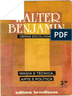 Magia e Técnica, Arte e Política - Walter Benjamin