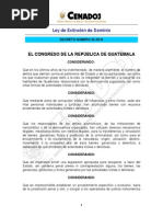 Ley Extincion de Dominio Guatemala
