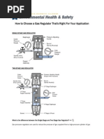 How to Select a Gas Regulator