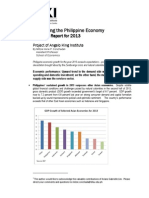 Philippine Economic Monitor Annual Report for 2013