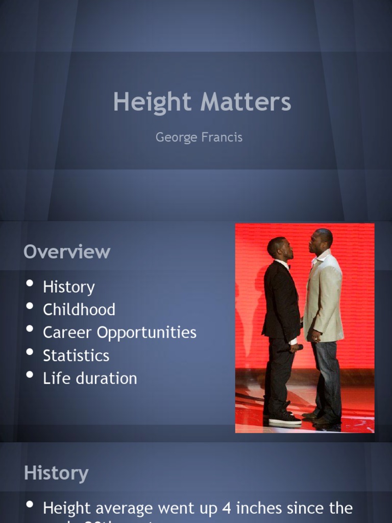Impact of Height on Life and Career | PDF