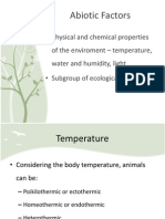 Abiotic Factors Guide to Temperature, Water, Light and Animal Adaptations