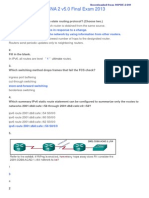 CCNA 2 v5.0 Final Exam Answers