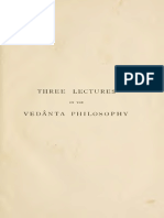 Three Lectures On Vedanta Philosophy