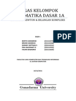 Matematika Dasar 1A - BINOMIAL NEWTON & BILANGAN KOMPLEKS