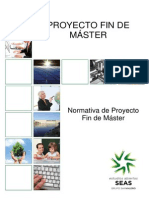 Normativa Proyecto Fin de Master