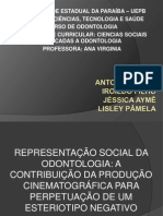 Representação Social Da Odontologia