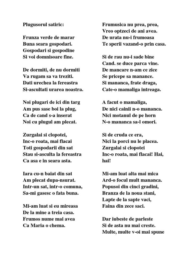 UraTuri de Craciun | PDF