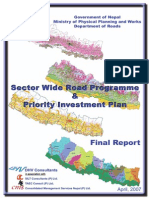 Nepal Department of Roads 2007 Sector Wide Report