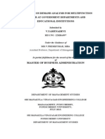 A Research On Demand Analysis For Multifunction Printer at Government Departments and Educational Institutions