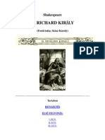 Shakespeare - II. Richard