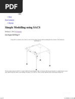 Staad Pro Manual | PDF | Structural Analysis | Truss
