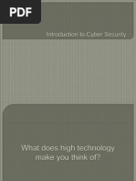 Introduction to Cyber Security