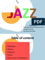 Genre of Song Jazz