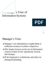 A Manager's View of Information Systems