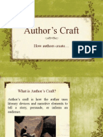 Author's Craft: How Authors Create