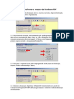 Transformando Imposto de Renda Em PDF