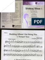 Wedding Album (For String Trio) Violin 1 Part