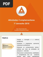 Atividades Complementares Capacitacao 2010 1 Apresentação Aos Alunos2