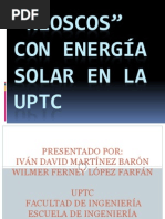 Kioscos Con Energía Solar en La Uptc