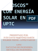 Kioscos Con Energía Solar en La Uptc