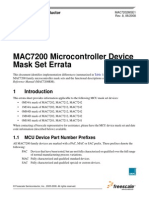 MAC72xx Mask Errata