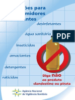 Orientação Par Os Consumidores de Saneantes