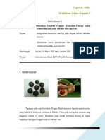 Percobaan 2. Isolasi Trimiristin Dan Asam Dari Biji Pala Miristat