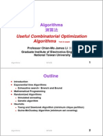Useful Combinatorial Optimization Algorithms
