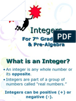 Integer Notes