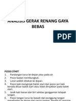 Analisis Gerak Renang Gaya Bebas