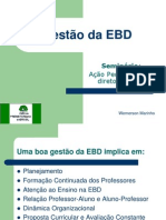 Gestão Da EBD