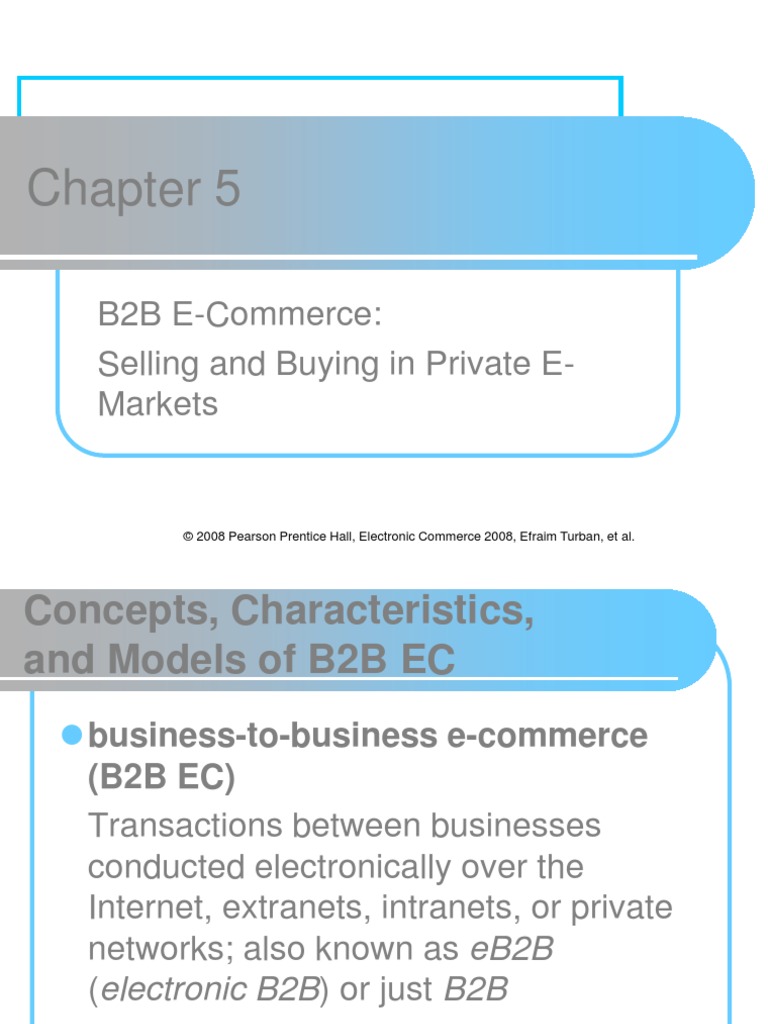 dissertation on b2b ecommerce