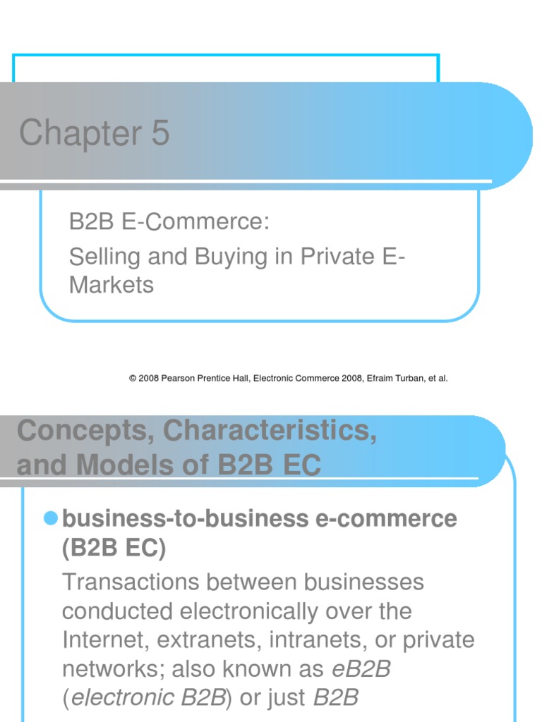 Dissertation on b2b ecommerce
