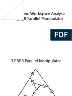 Stiffness and Workspace Analysis of 3-PRPR Parallel Manipulator