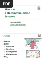 Wireless Telecommunication Systems: Hanna Kalosha