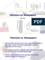 Television vs. Newspapers