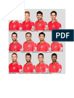 Kings XI Punjab Squad 2014