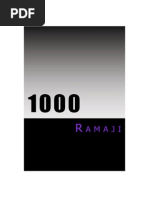 1000 by Ramaji The Levels of Consciousness (LOC) and A Map of The Stages of Awakening For Spiritual Seekers and Teachers