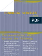Financial Services Sector and Its Role in Expanding Economic Opportunity