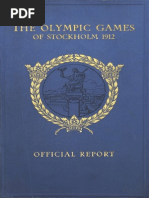 The Official Report of The Olympic Games of Stockholm 1912.