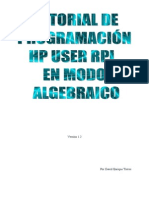 Tutorial HP UserRPL Modo Algebraicov1.2