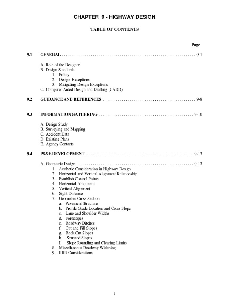 Highway Design Principles and Practices | PDF | Highway | Traffic